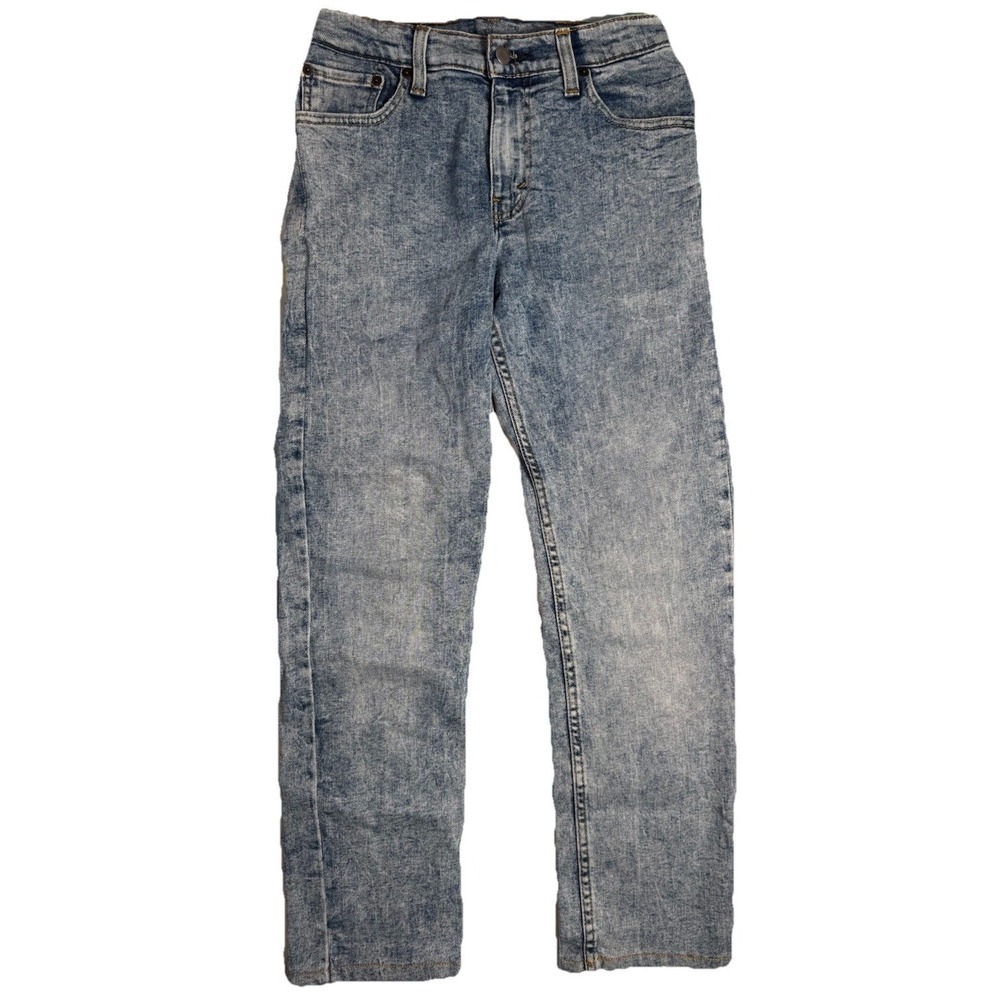 Levis 511 Jeans Mens 30x32 Blue Pants Slim‎ Straight Light Acid Wash Y2k Grunge